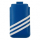 Etui uniwersalne 3XL niebieskieskobiałe - 1394358 - zdjęcie 2